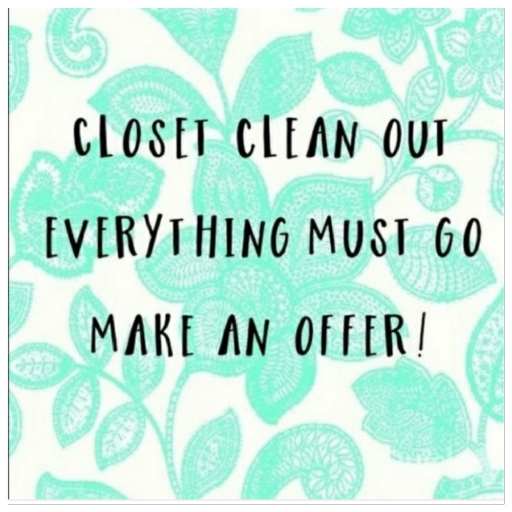Closet clean out!!